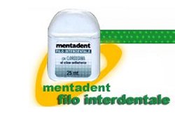 MENTADENT PROFESSIONAL DENTAL FLOS CHX 25