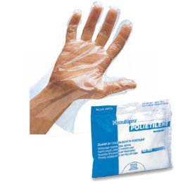 GUANTO IN POLIETILENE MULTIPRO 100 PEZZI