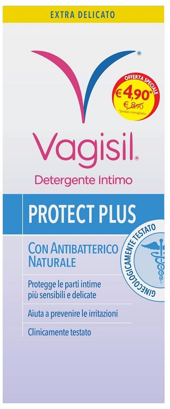 VAGISIL DETERGENTE INTIMO PROTECT PLUS 250 ML