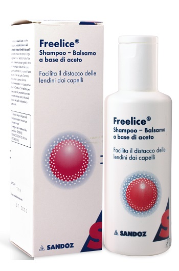 FREELICE SHAMPOO E BALSAMO A BASE DI ACETO 120 ML