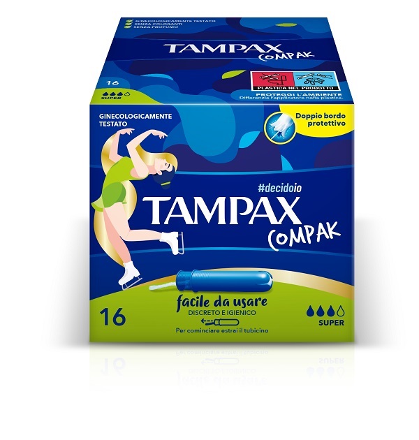 TAMPAX COMPAK SUPER 16 PEZZI