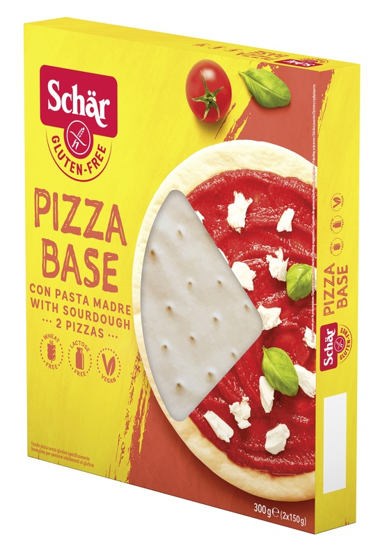 SCHAR PIZZA BASE SENZA LATTOSIO 2 PEZZI DA 150 G