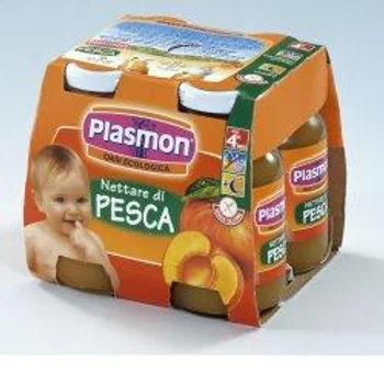 PLASMON NETTARE DI PESCA 4 X 125 ML
