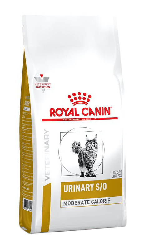 VETERINARY HEALTH NUTRITION CAT URINARY S/O MODERATE CALORIE 1,5 KG