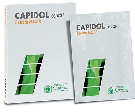 CEROTTO DERMICO CAPIDOL HIGH CONCENTRATION FROZEN PHOSPHOLIPO 5 CEROTTI