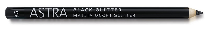 ASTRA BLACK GLITTER MATITA OCCHI 00BG