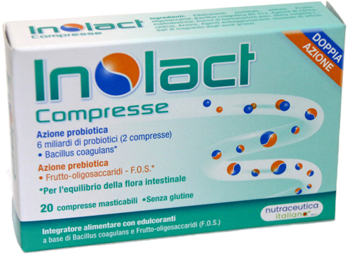 INOLACT 20 COMPRESSE MASTICABILI