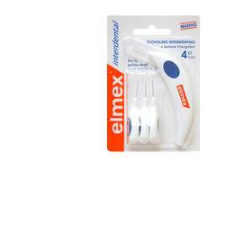 ELMEX INTERDENTAL SCOVOLINO INTERDENTALE 4 MM 6 TESTINE + MANICO