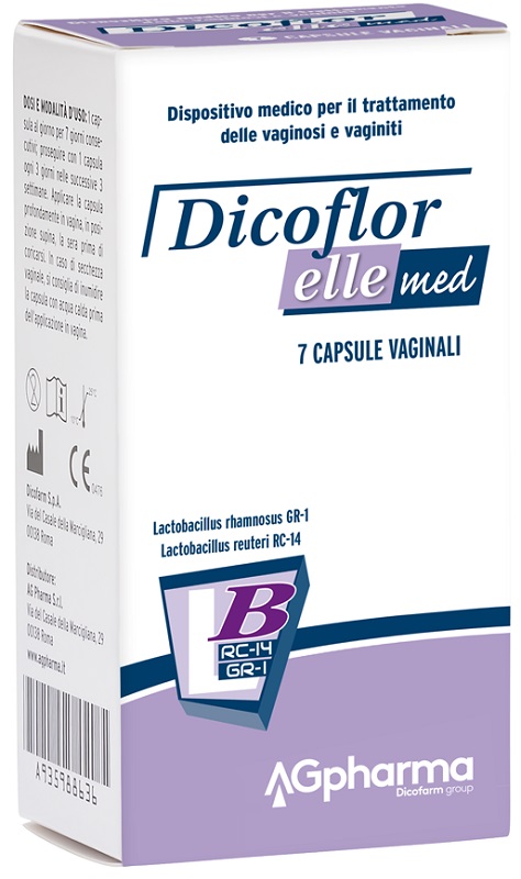 DICOFLOR ELLE MED 7 CAPSULE VAGINALI