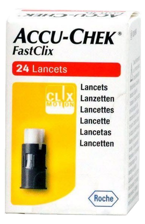 LANCETTE PUNGIDITO ACCU-CHEK FASTCLIX 24 PEZZI