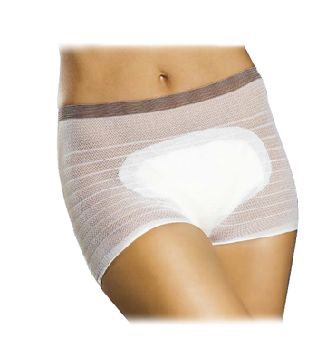 MUTANDINA A RETE PORTA ASSORBENTE LARGE RIUTILIZZABILE 3 PEZZI