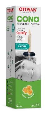OTOSAN CONO IGIENE ORECCHIO+PROPOLI 6 PEZZI