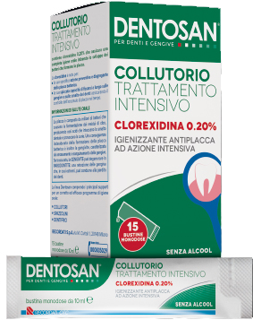 DENTOSAN COLLUTORIO MONODOSE INTENSIVO 0,20% 15 BUSTINE DA 10 ML