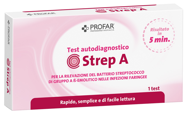 TEST STREPTOCOCCO PROFAR CON CASSETTA A POZZETTO 1 PEZZO