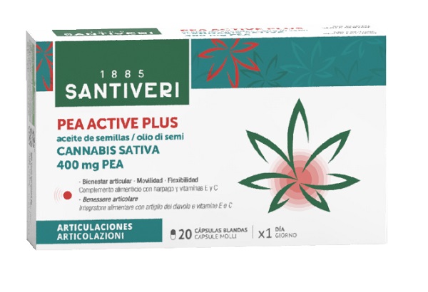 CANNABIACTIVE FORTE PEA 400 MG 20 CAPSULE MOLLI