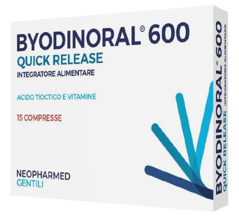 BYODINORAL 600 15 COMPRESSE