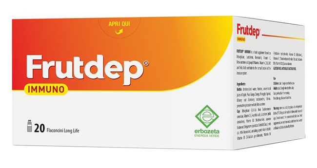 FRUTDEP IMMUNO 20 FLACONCINI 10 ML