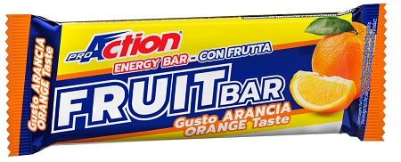 PROACTION FRUIT BAR BARRETTA ENERGETICA ALL'ARANCIA 40 G