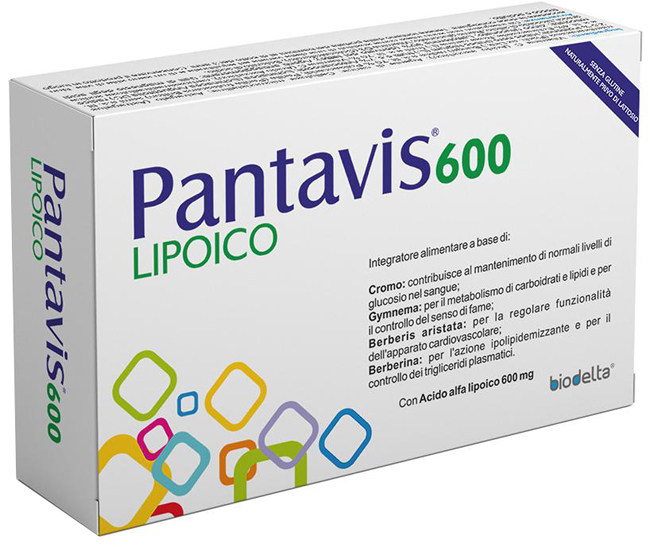 PANTAVIS 600 LIPOICO 30 COMPRESSE