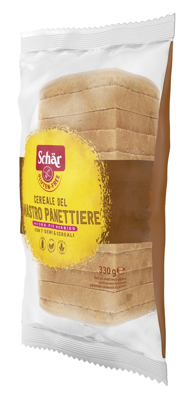 SCHAR CEREALE DEL MASTRO PANETTIERE PANE CON CEREALI SENZA LATTOSIO 330 G