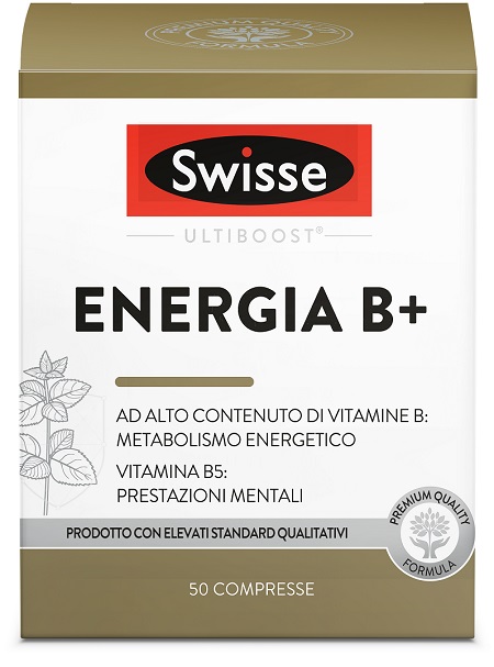 SWISSE ENERGIA B+ 50 COMPRESSE