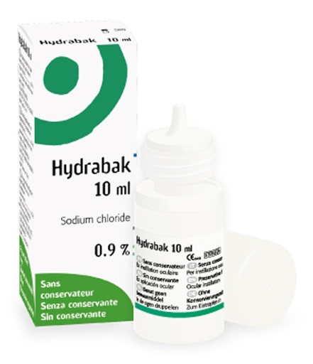[902010848] HYDRABAK SOLUZIONE OFTALMICA 10ML