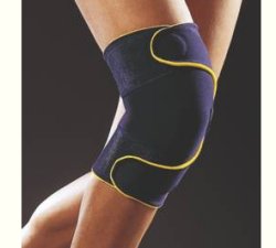 [902525462] GINOCCHIERA ELASTICA REGOLABILE NEW EDGE 020 BLU REGULAR