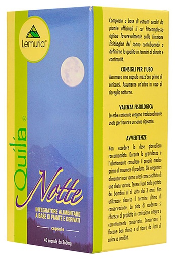 [906308693] QUILIA NOTTE 40 CAPSULE