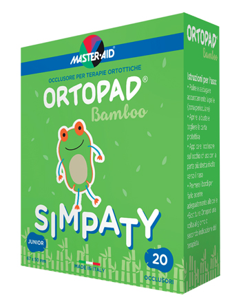 [906660511] CEROTTO OCULARE PER ORTOTTICA ORTOPAD SIMPATY REGULAR 5,7X8,2 20 PEZZI