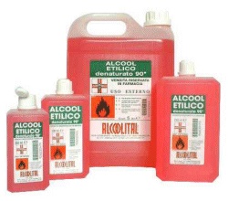 [908030479] ALCOOL ETILICO DENATURATO 90% 250 ML