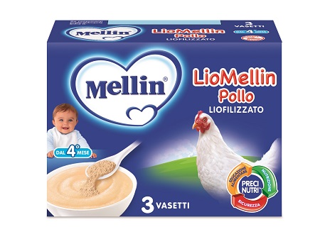 [908649268] LIOMELLIN POLLO LIOFILIZZATO 10 G 3 PEZZI