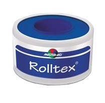 [908677863] CEROTTO IN ROCCHETTO MASTER-AID ROLLTEX TELA 5X1,25