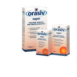 [908776255] ORASIV SUPER POLVERE ADESIVA CLINICA PER PROTESI DENTALI 125 G