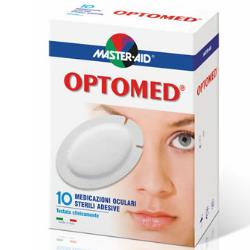 [908890484] GARZA OCULARE MEDICATA MASTER-AID OPTOMED SUPER 10 PEZZI