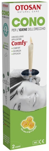 [909007445] OTOSAN CONO PER L'IGIENE DELLE ORECCHIE OTOSAN+PROPOLI 2 PEZZI