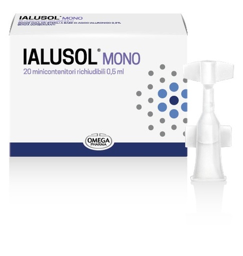 [924055662] IALUSOL MONO GOCCE OCULARI 20 FLACONCINI 0,5 ML