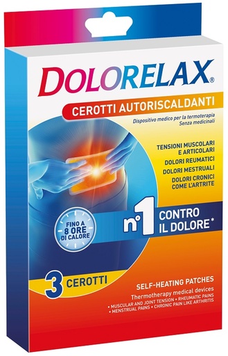 [926427473] DOLORELAX CEROTTO EFFETTO CALDO 3 PEZZI