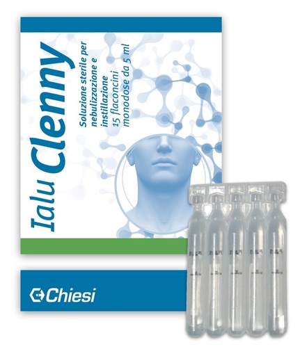 [926573888] IALU CLENNY 15 FLACONCINI 5 ML SOLUZIONE STERILE PER NEBULIZZAZIONE E INSTILLAZIONE CON ACIDO IALURONICO