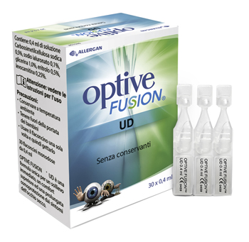 [927592764] OPTIVE FUSION UD SOLUZIONE OFTALMICA STERILE 30 FLACONCINI MONODOSE 0,4 ML