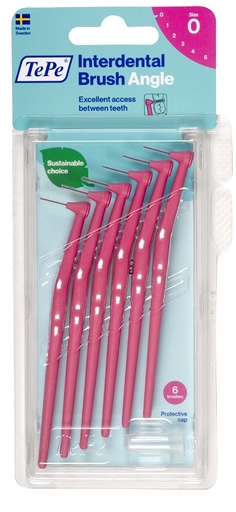 [931080461] TEPE ANGLE SCOVOLINO ROSA 0,4MM 6 PEZZI