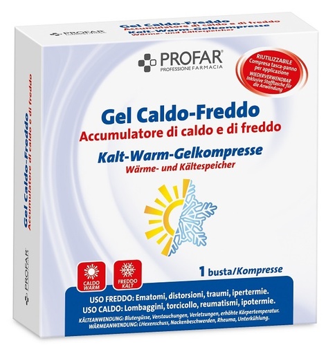 [931086983] GEL CALDO/FREDDO 1 BUSTA 11X26,5 CM PROFAR