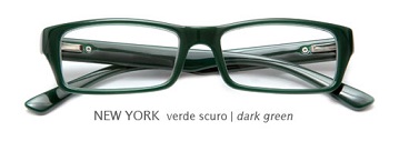 [932502141] OCCHIALE PREMONTATO CORPOOTTO NEW YORK GREEN 1,00 DIOTTRIA