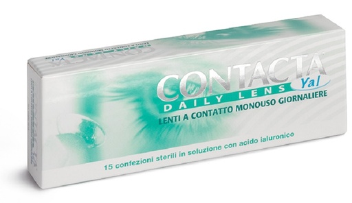 [933162378] LENTE A CONTATTO MONOUSO GIORNALIERA CONTACTA DAILY LENS YAL 15 -2,50 15 PEZZI