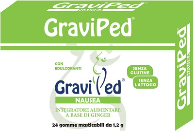 [933305827] GRAVIPED NAUSEA 24 CHEWING GUM 1,2 G
