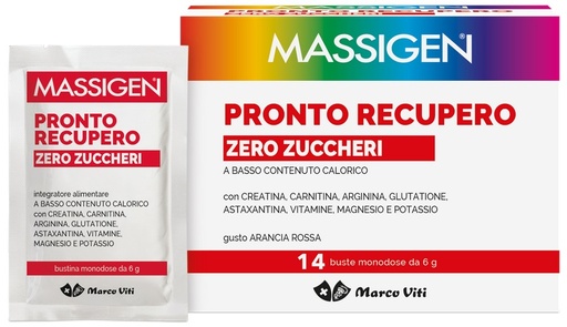 [934323712] MASSIGEN PRONTO RECUPERO ZERO ZUCCHERI 14 BUSTINE