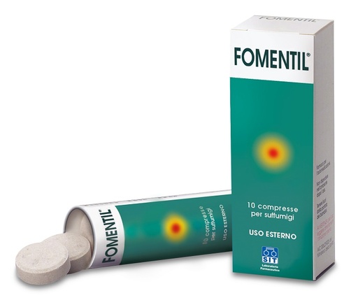 [935558039] FOMENTIL 10 COMPRESSE X SUFFUMIGI