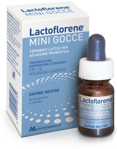 [938457999] LACTOFLORENE MINI GOCCE 6 ML + BUSTINA DA 1 G