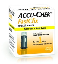 [939135758] LANCETTE PUNGIDITO ACCU-CHEK FASTCLIX 100 + 2 PEZZI