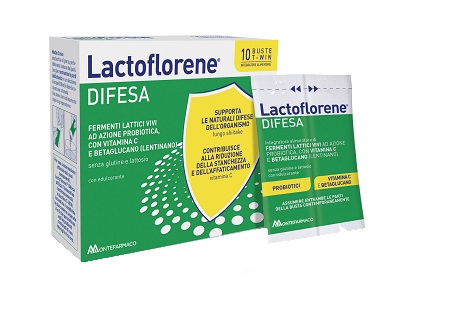[943167080] LACTOFLORENE DIFESA 10 BUSTE TWIN