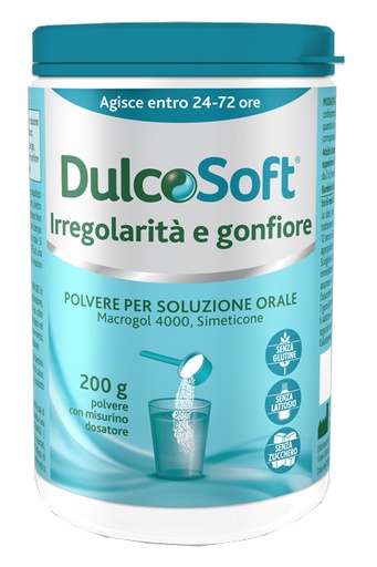 [944159084] DULCOSOFT IRREGOLARITA' E GONFIORE POLVERE SOLUBILE 200 G
